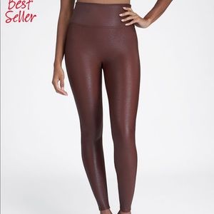 Spanx faux leather leggings